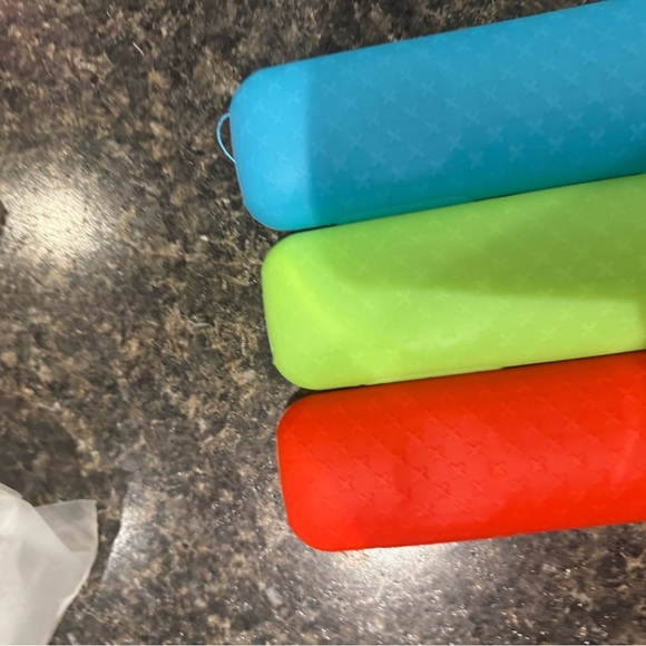 3 Pack Silicone Sleeve Skin Glow In The Dark - Red, Green, Blue - Picture 8 of 8
